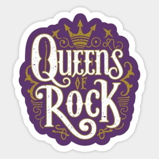 Women Rock! Queens Rock! – January Sticker